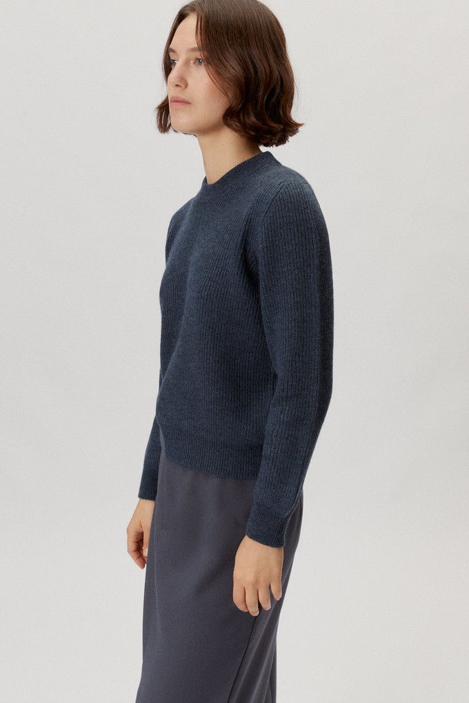 The Natural Dye Sweater - Indigo Blue from Urbankissed
