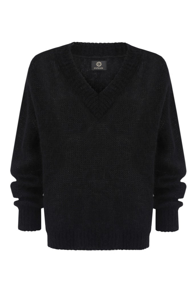 Mohair Sweater Black from Urbankissed