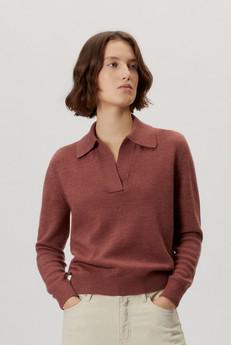 The Natural Dye Polo - Madder Red via Urbankissed