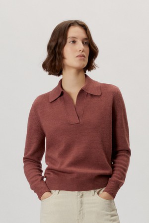 The Natural Dye Polo - Madder Red from Urbankissed