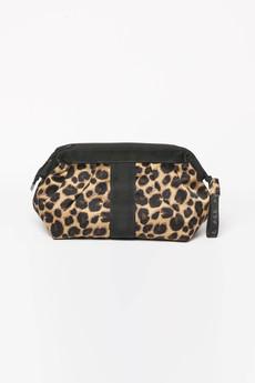 Cosmetic Bag Made From Recycled Ocean Plastic - Leopard via Urbankissed