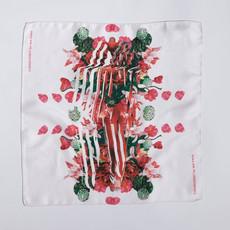 Silk Scarf - Red & Green via Urbankissed