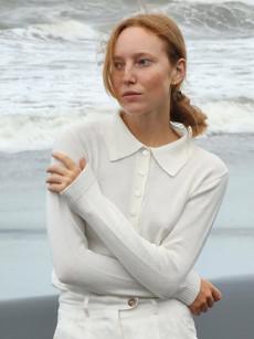 Chopin Knit Shirt in Natural via Urbankissed