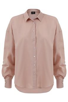 Classic Oversize Beige Shirt via Urbankissed