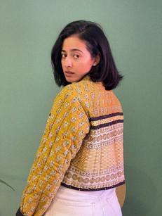 Quilted Mustard Jacket from Urbankissed