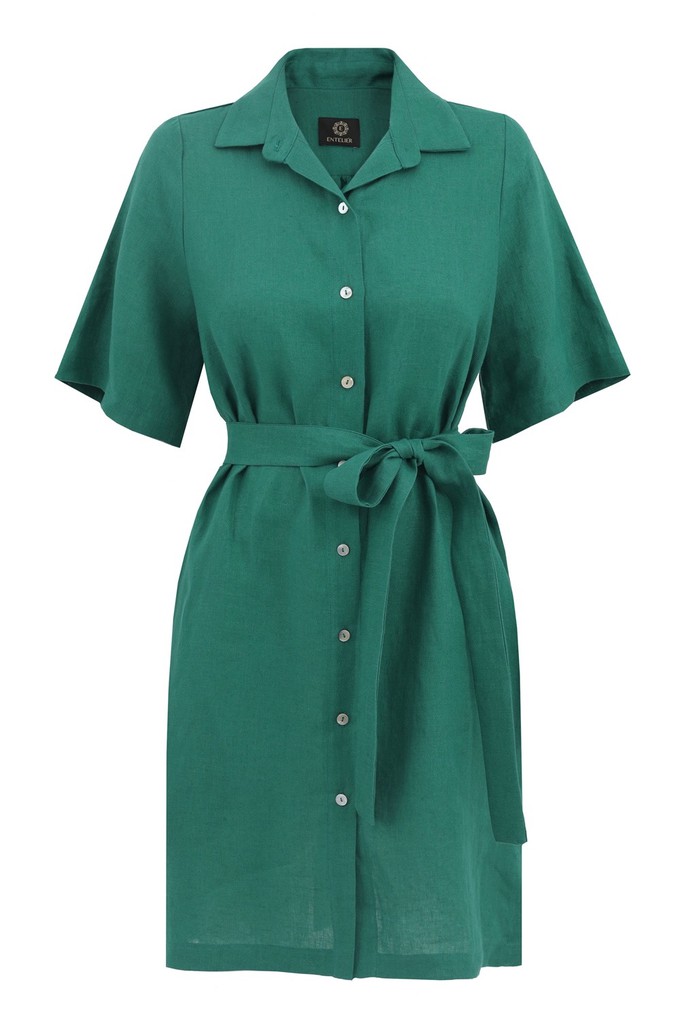 Soleil Linien Dress Green from Urbankissed
