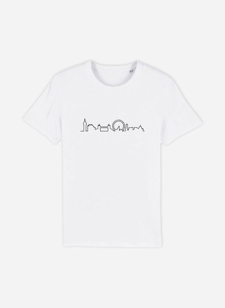 Embroidered Skyline - London | Organic Cotton T-shirts from Urbankissed