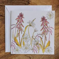 Single Fynbos Greeting Card via Urbankissed
