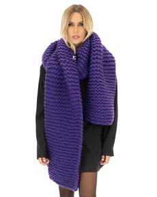 Straight Ribbed Scarf - Violet from Urbankissed