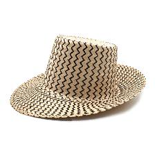 Viajero Black Short Brim Straw Hat via Urbankissed