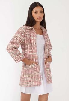 Berry Pearl Handwoven Jacket via Urbankissed