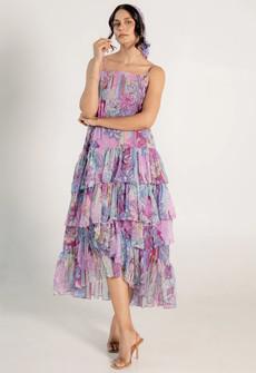 Floral Chiffon Dress via Urbankissed