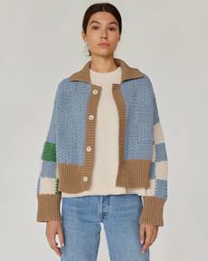 Prietema: Fantasy Blue Crochet Cotton Jacket via Urbankissed
