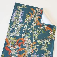 Floral Tea Towel Cotton - Salvia from Urbankissed