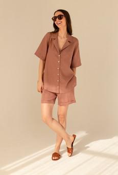 Casis Linien Set Light Chocolate via Urbankissed