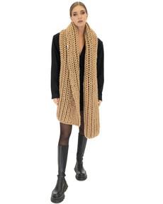 Ribbed Chunky Scarf - Camel from Urbankissed