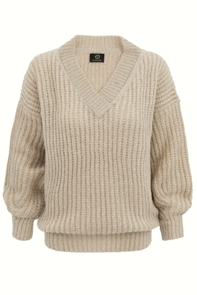 Sweater Victoria Merino Golden Beige from Urbankissed