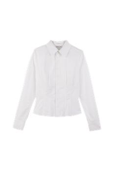 Katoenen poplin blouse via Vanilia