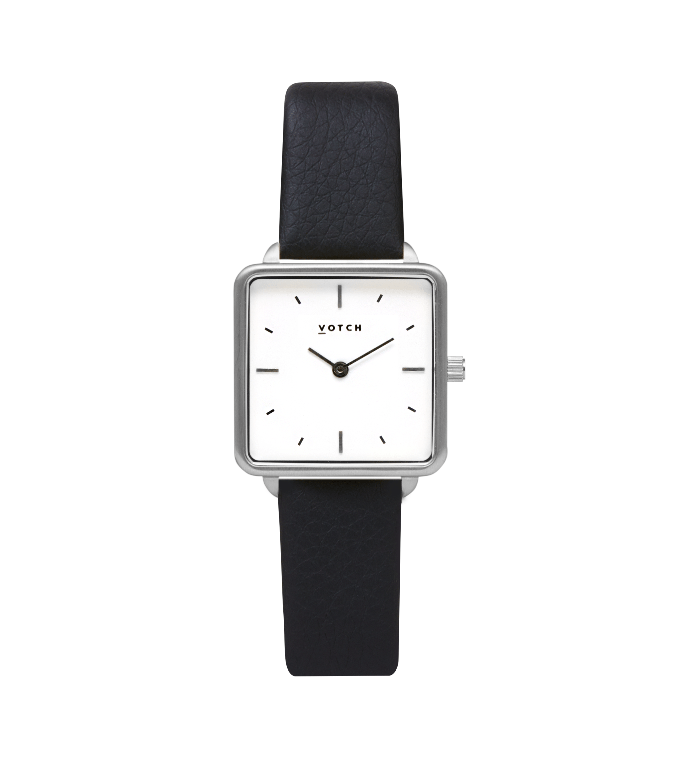Silver & Black Watch | Kindred from Votch