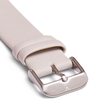 Light grey with brushed silver buckle | 20mm from Votch
