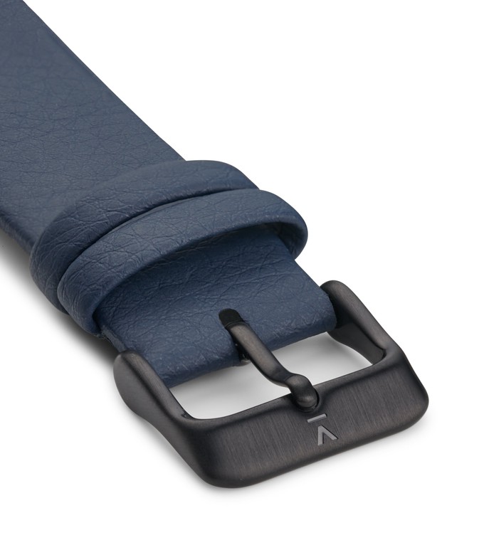 Black & Navy with Black Watch | Aalto from Votch