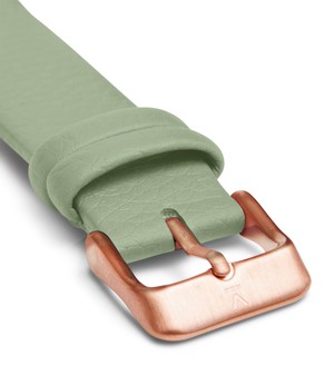 SAGE WITH BRUSHED ROSE GOLD BUCKLE | 20MM from Votch