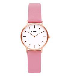 Rose Gold & Flamingo Pink Watch | Petite via Votch