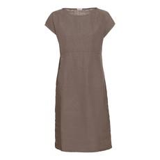 Leinenkleid, taupe via Waschbär