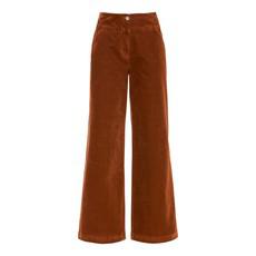 Velvetonhose MARLENE aus Bio-Baumwolle, zimt via Waschbär