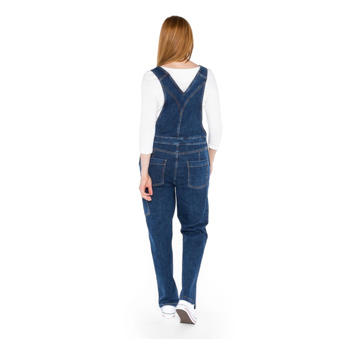 Jeans-Latzhose aus Bio-Baumwolle, darkblue from Waschbär