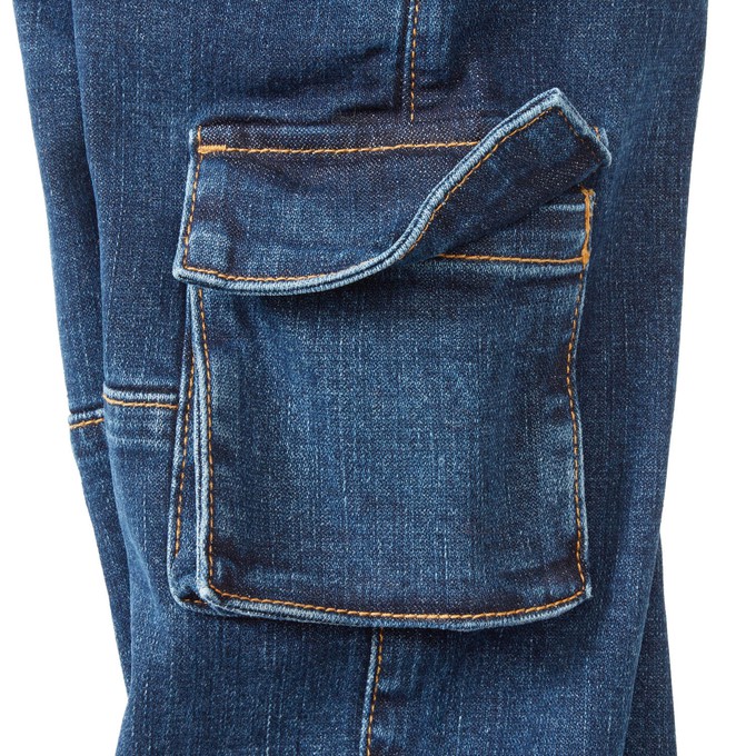 Jeans-Workerhose aus Bio-Baumwolle, darkblue from Waschbär