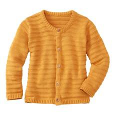 Strick-Jacke, gelb from Waschbär