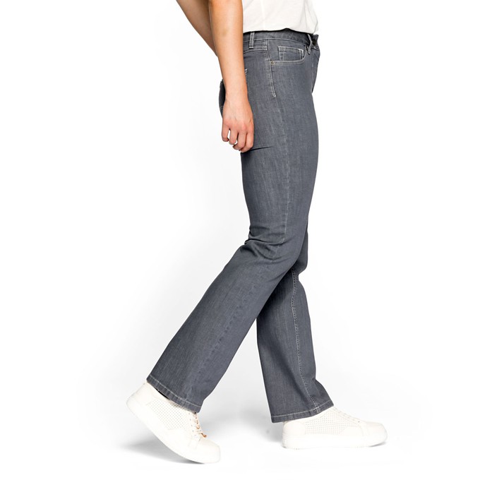 Jeans DIE GERADE aus Bio-Baumwolle, grey from Waschbär