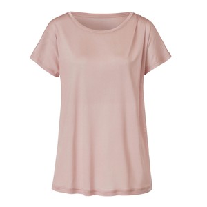 Transparentes Seidenshirt aus reiner Bio-Seide, natur from Waschbär