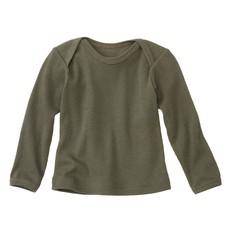 Baby-Rippshirt Langarm, khaki via Waschbär