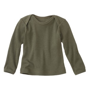 Baby-Rippshirt Langarm, khaki from Waschbär
