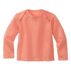 Ajour-Langarmshirt aus reiner Bio-Baumwolle, pfirsich from Waschbär