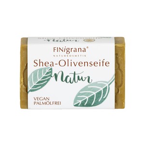 Olivenölseife NATUR mit Bio-Sheabutter from Waschbär