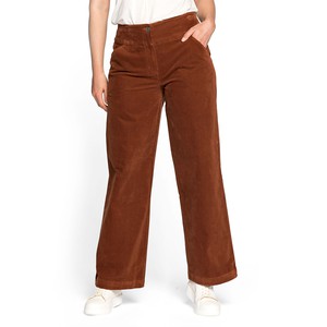 Velvetonhose MARLENE aus Bio-Baumwolle, zimt from Waschbär