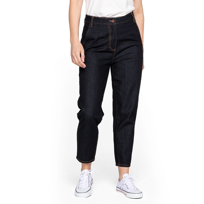 7/8-Jeans aus reiner Bio-Baumwolle, darkblue from Waschbär