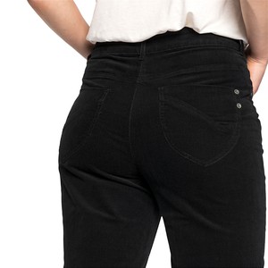 Velveton-Hose LAURA, schwarz from Waschbär