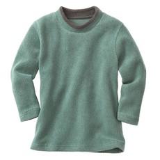 Pullover aus Bio-Fleece, seegras from Waschbär