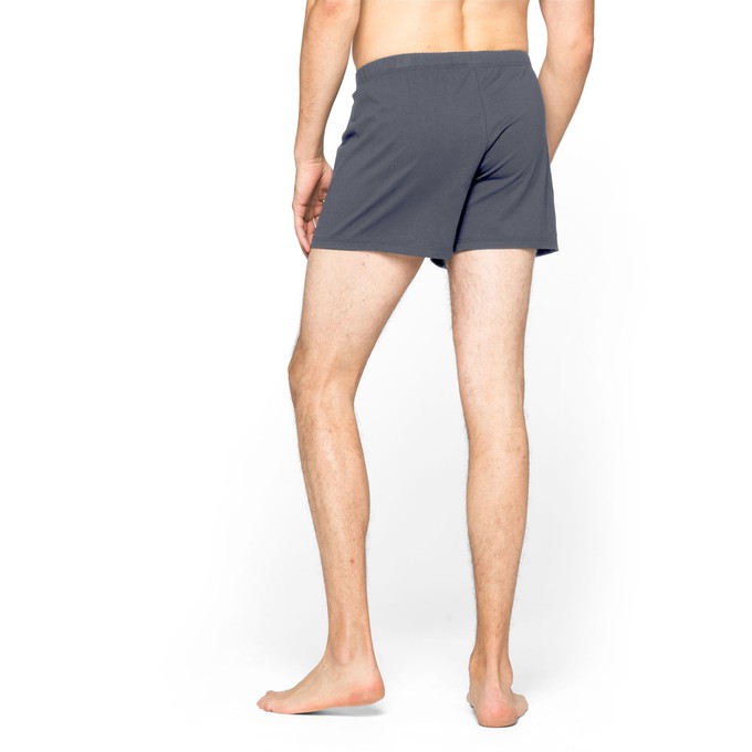 Weit geschnittene Boxershorts aus Bio-Baumwolle, schwarz from Waschbär