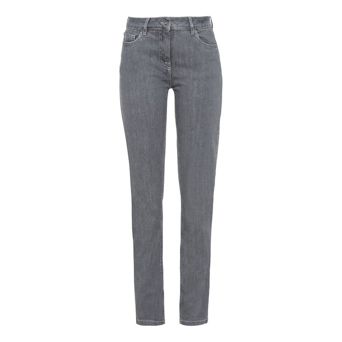 Jeans DIE ENGE aus Bio-Baumwolle, grey from Waschbär