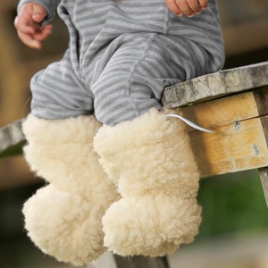 Baby-Stiefelchen, naturbelassen from Waschbär