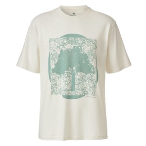 T-Shirt mit Print aus Hanf und Bio-Baumwolle, natur-bedruckt from Waschbär