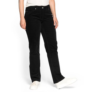 Velveton-Hose LAURA, schwarz from Waschbär