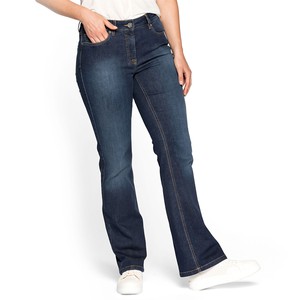 Jeans BOOTCUT aus Bio-Baumwolle, darkblue from Waschbär