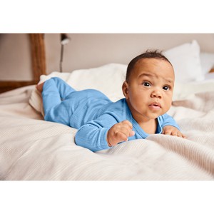 Ajour-Langarmshirt aus reiner Bio-Baumwolle, pfirsich from Waschbär