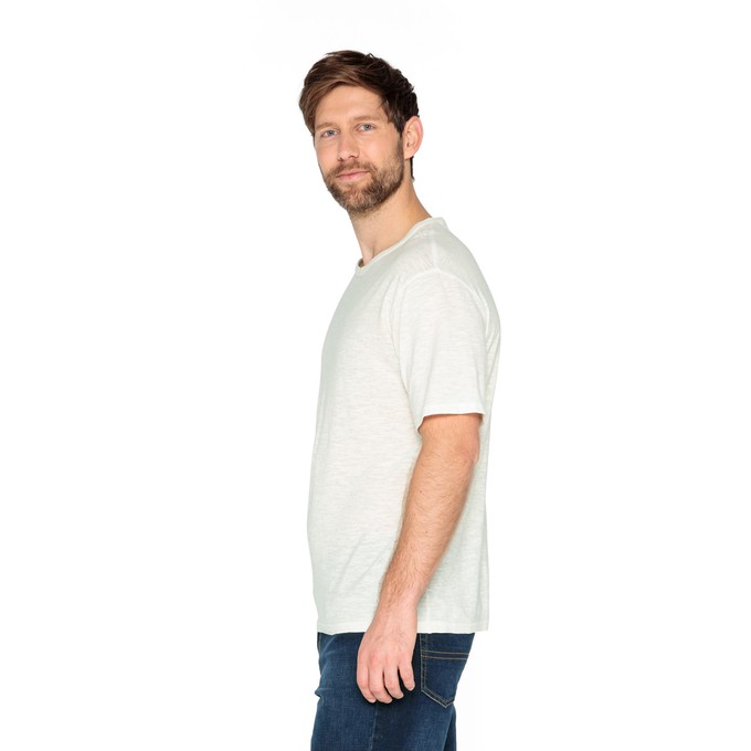 T-Shirt aus Hanf mit Bio-Baumwolle, natur from Waschbär